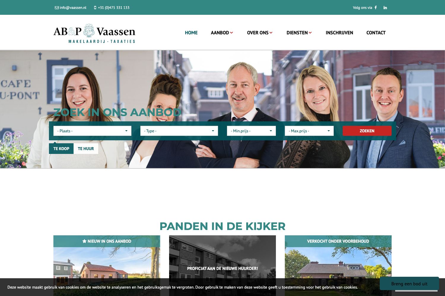 Banner Ab & P Vaassen