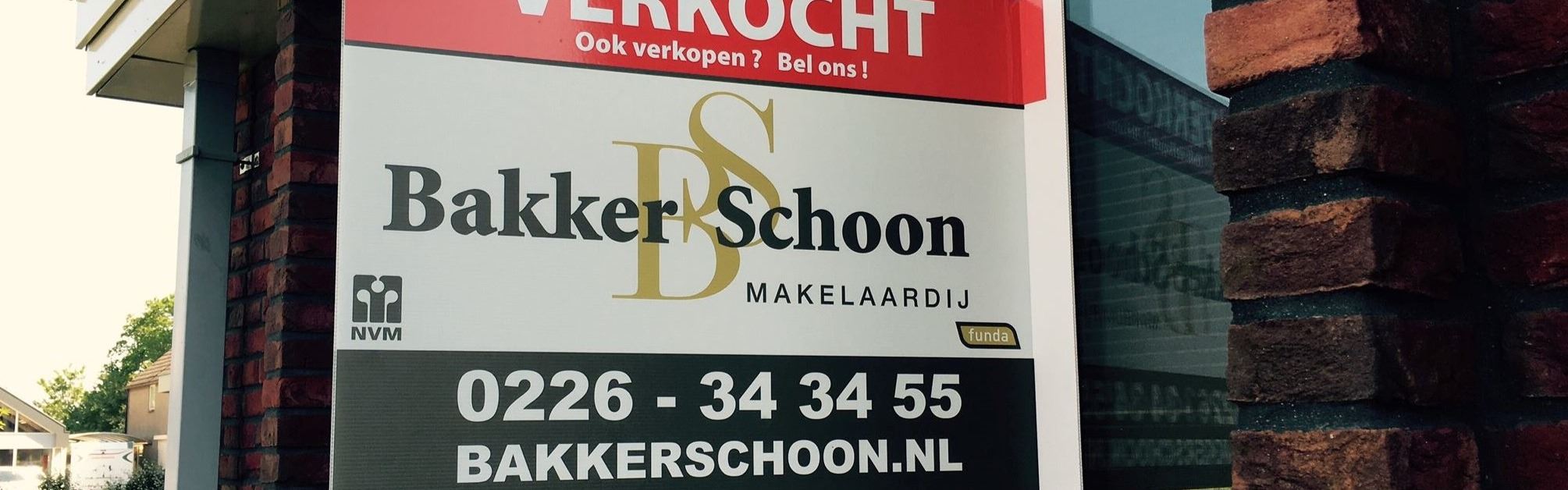 Banner Bakker Schoon Makelaardij B.V.