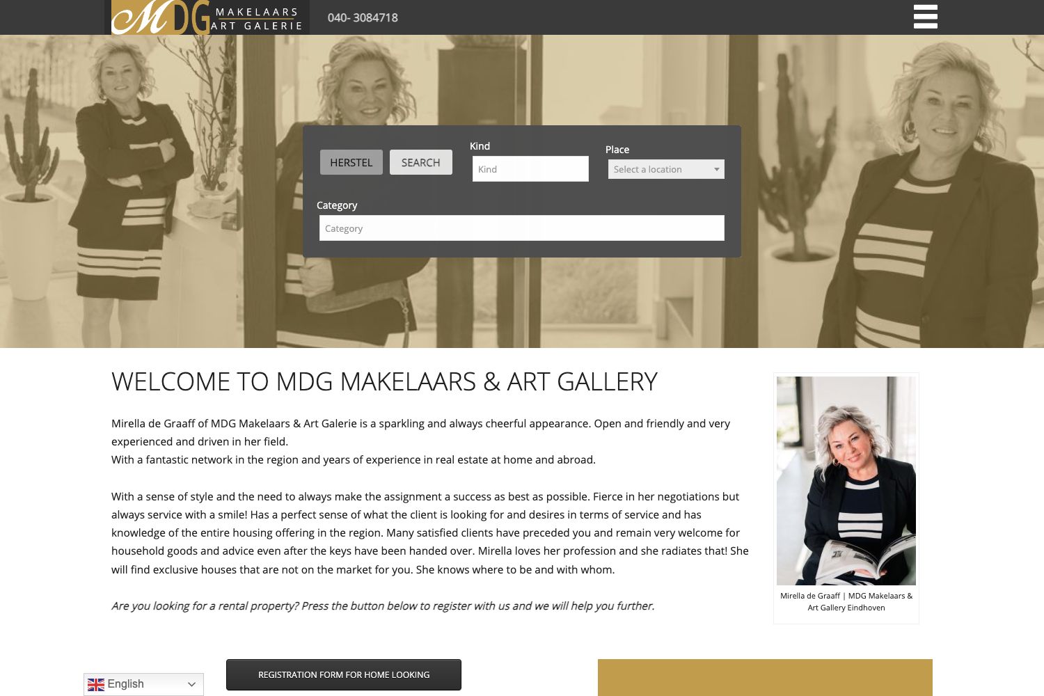 Banner Mdg Makelaars & Art Galerie