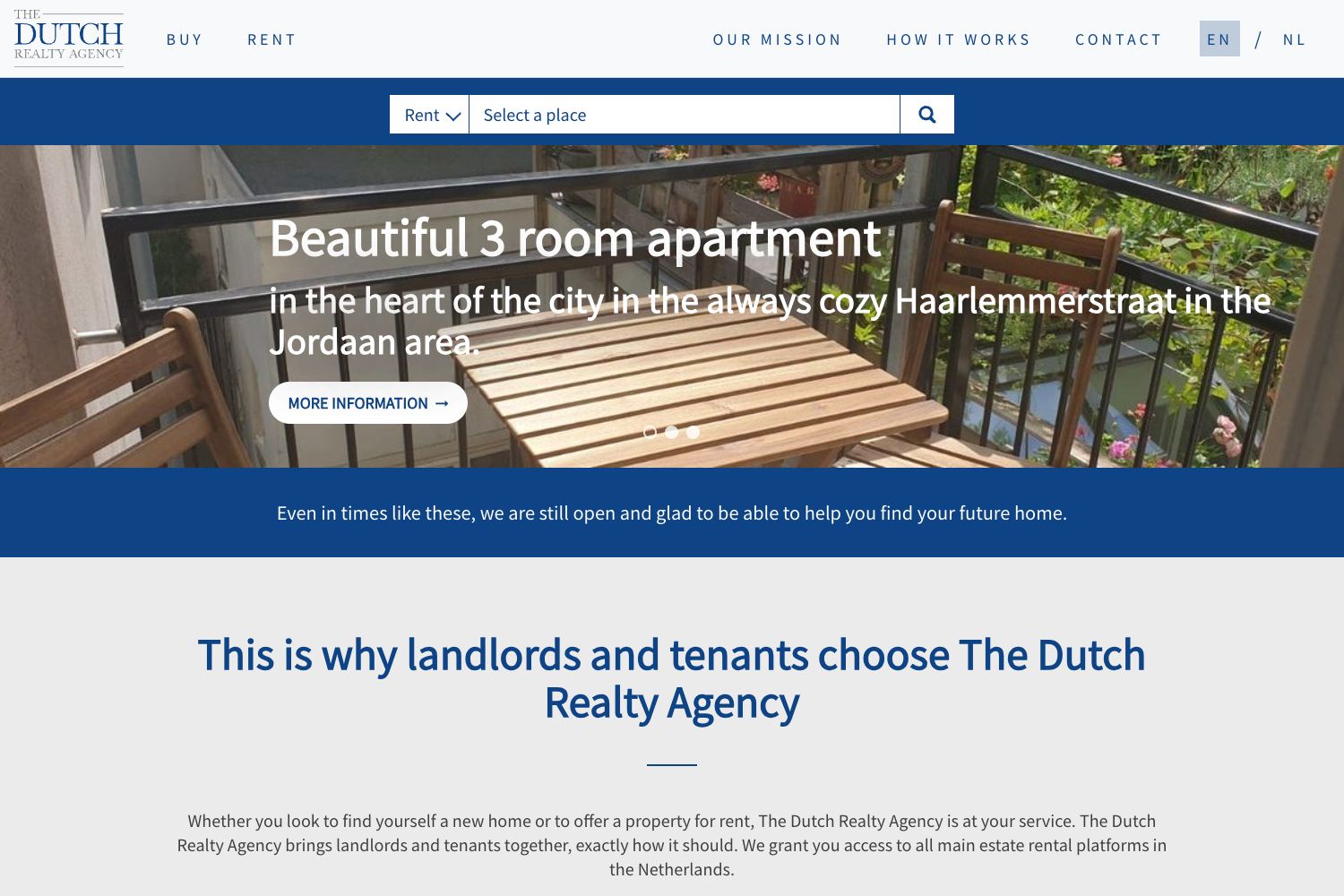 Banner The Dutch Realty Agency