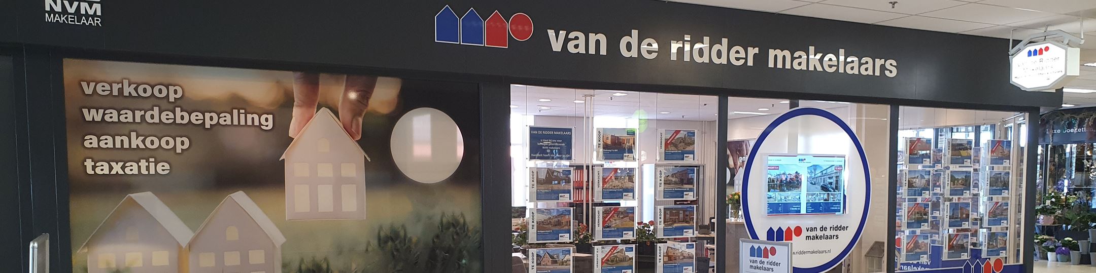 Banner Van De Ridder Makelaars