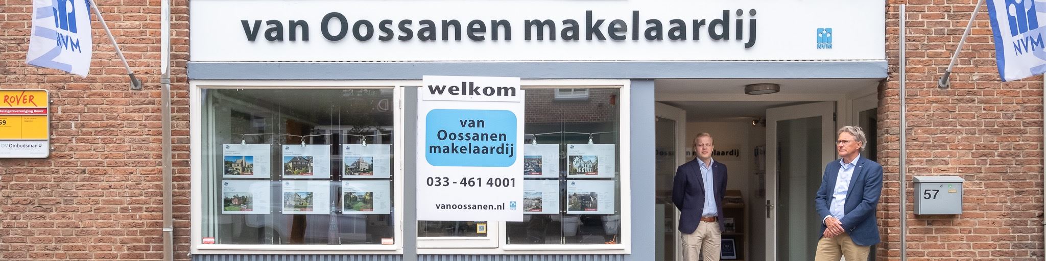 Banner Van Oossanen Makelaardij