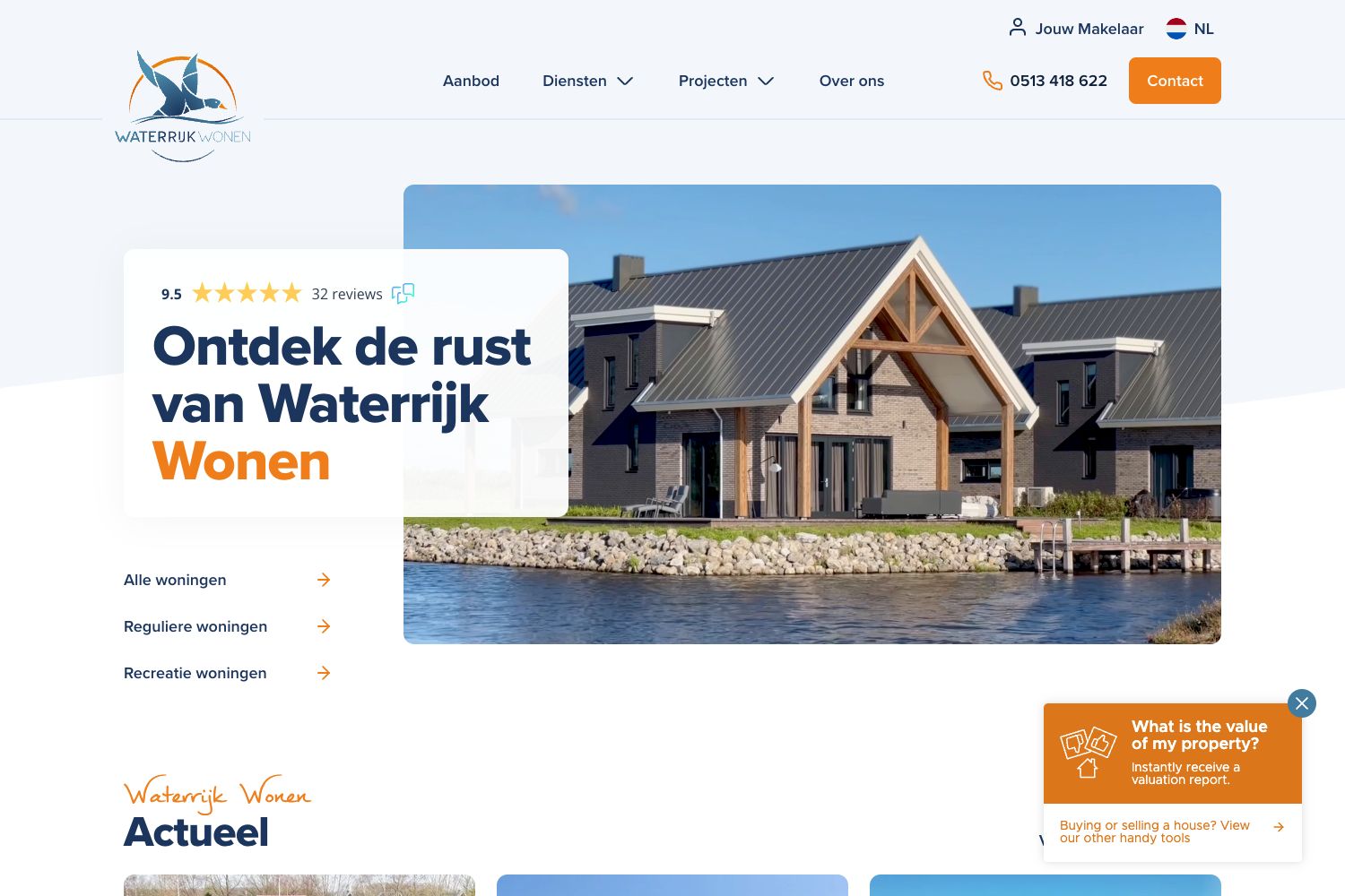 Foto Waterrijk Wonen Friesland