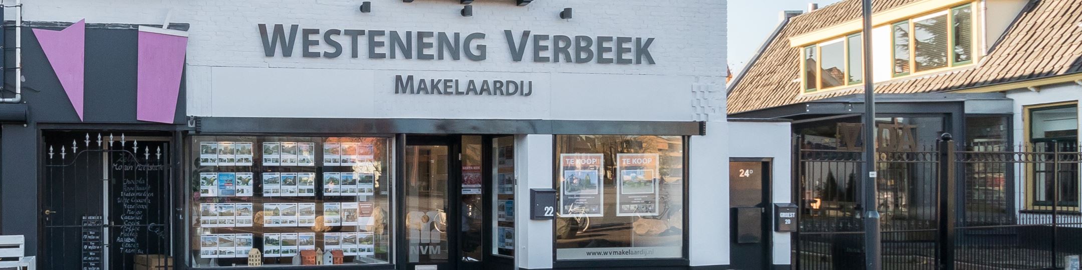 Banner Westeneng Verbeek Makelaardij Hilversum