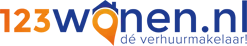 Logo 123Wonen Drenthe in Emmen