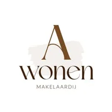 Logotipo A Wonen Makelaardij