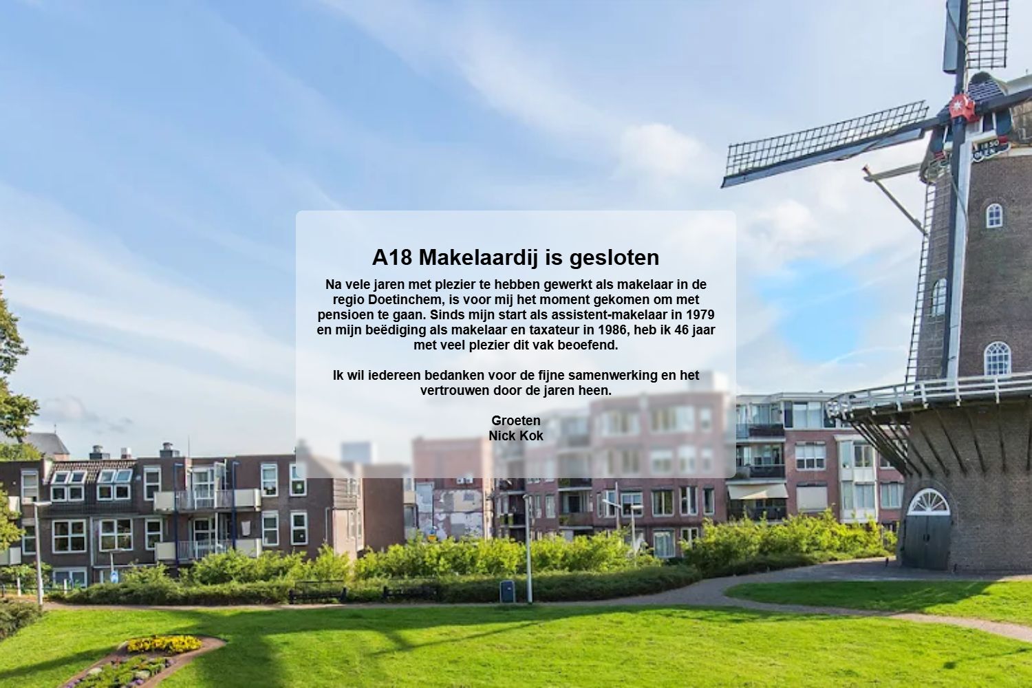 Bürofoto A18 makelaardij