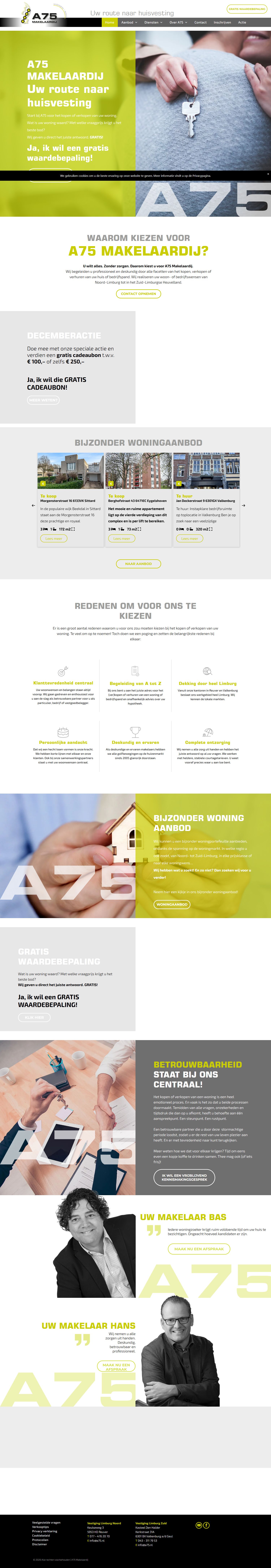 Foto del despacho A75 Makelaardij