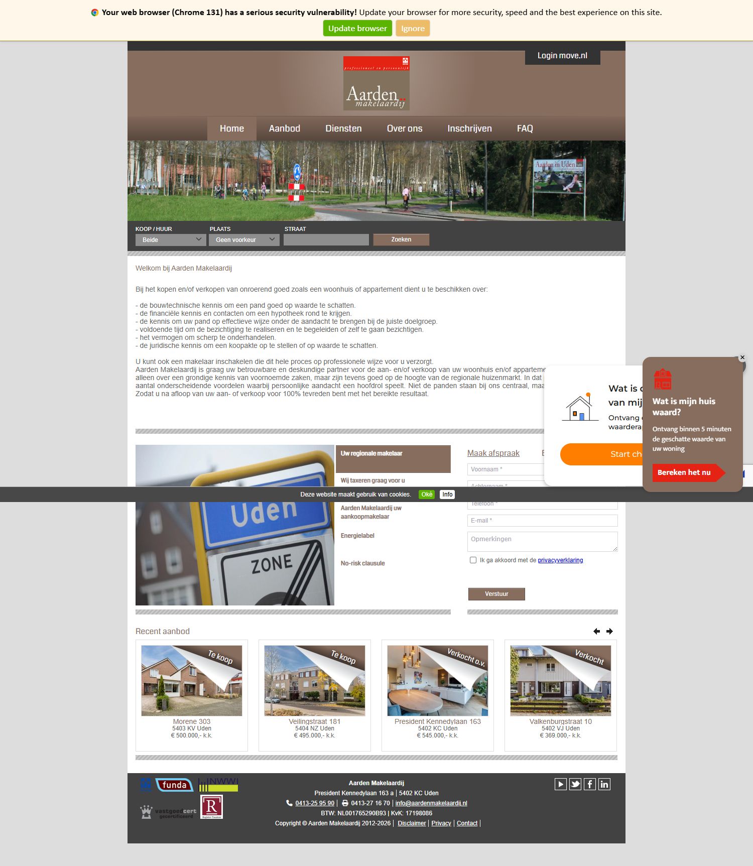 Kantoorfoto Aarden Makelaardij