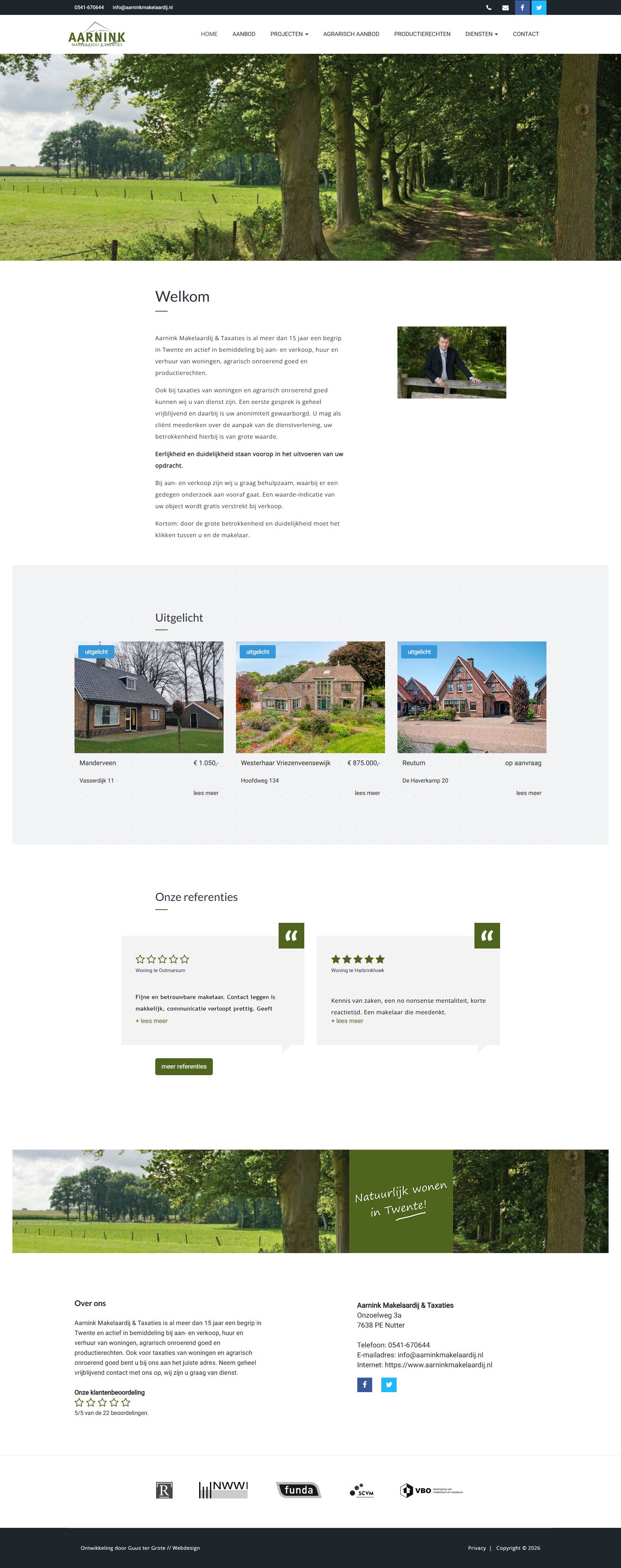 Photo de bureau Aarnink Makelaardij en Taxaties