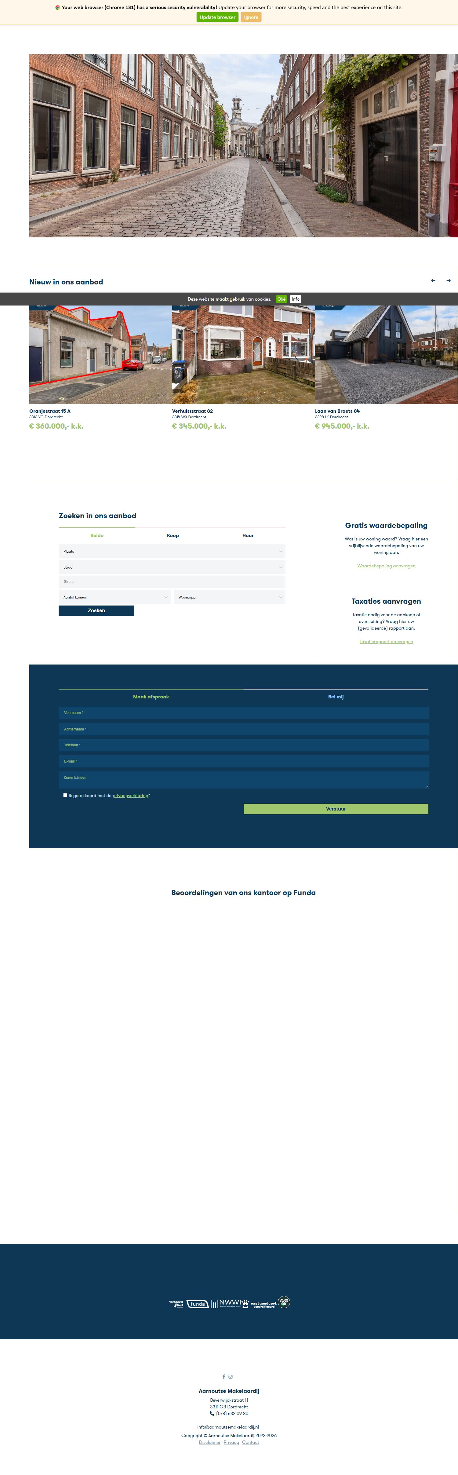 Photo de bureau Aarnoutse Makelaardij