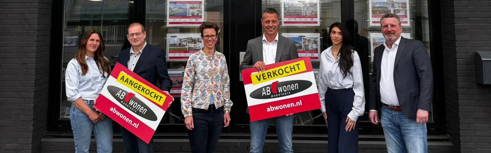 Team photo of AB Wonen Makelaars
