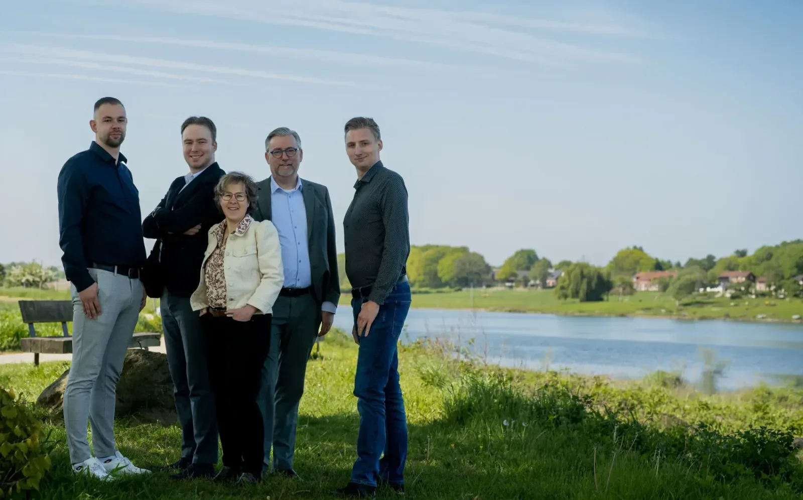 Team foto van ABVO Assurantiën en Onroerende Zaken