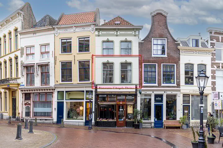 Achter de Vismarkt 3e in Gouda Foto