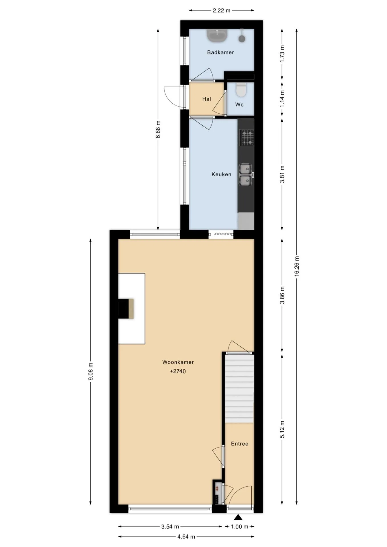 Admiraal de Ruyterstraat 55 Sliedrecht thumbnail 32