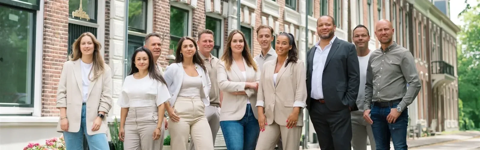 Team foto van Adventus makelaars | Powered by ASN Bank