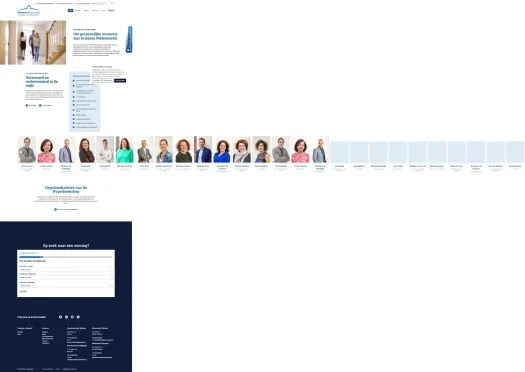 Screenshot der Website von driessenmakelaardij.nl