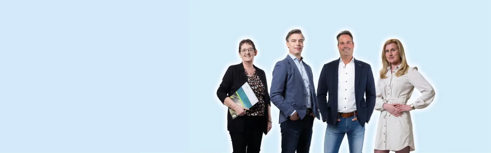 Team foto van Aelmans Woningmakelaars Panningen