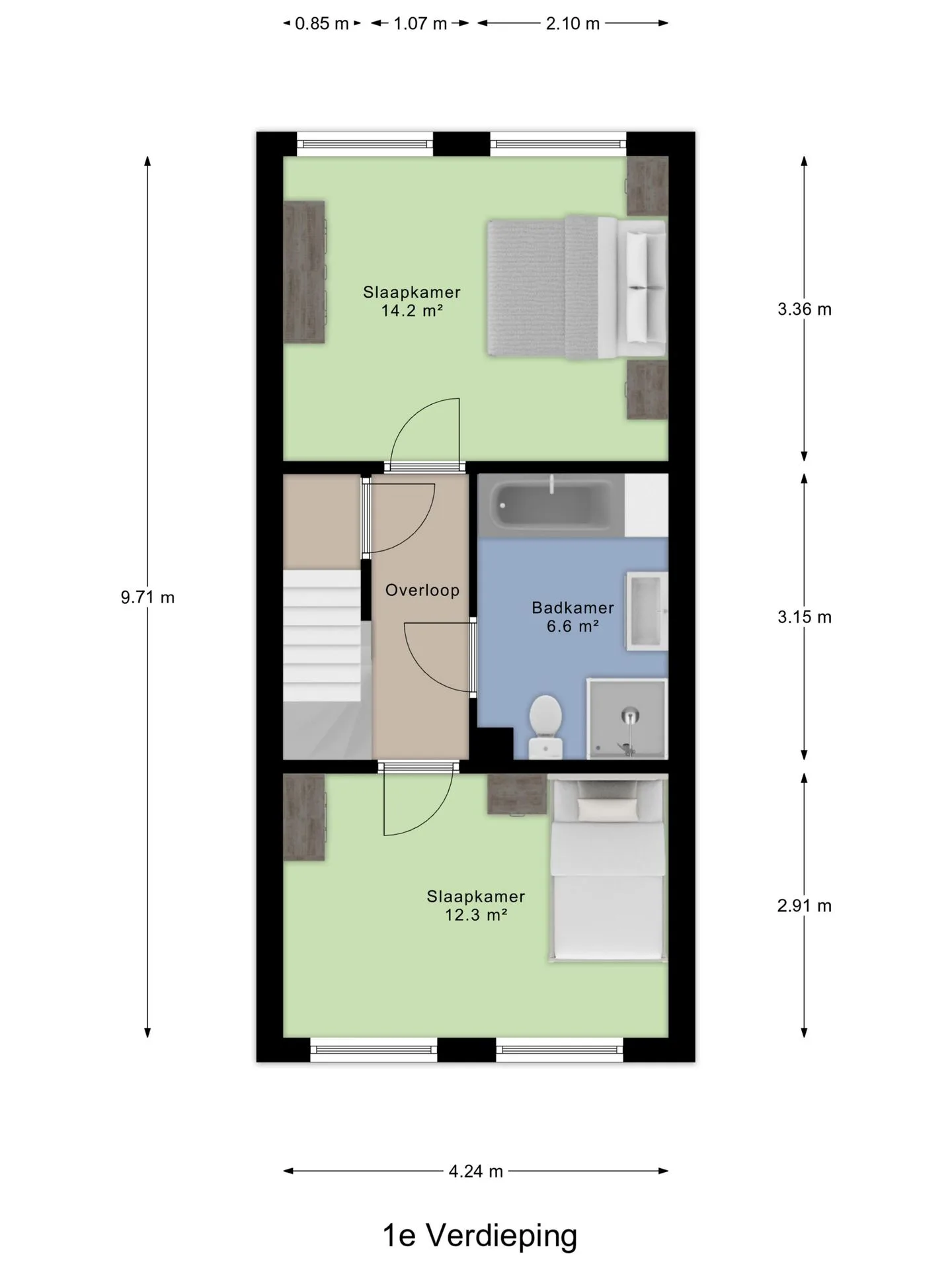 Albert Schweitzerstraat 44 Arnhem thumbnail 35