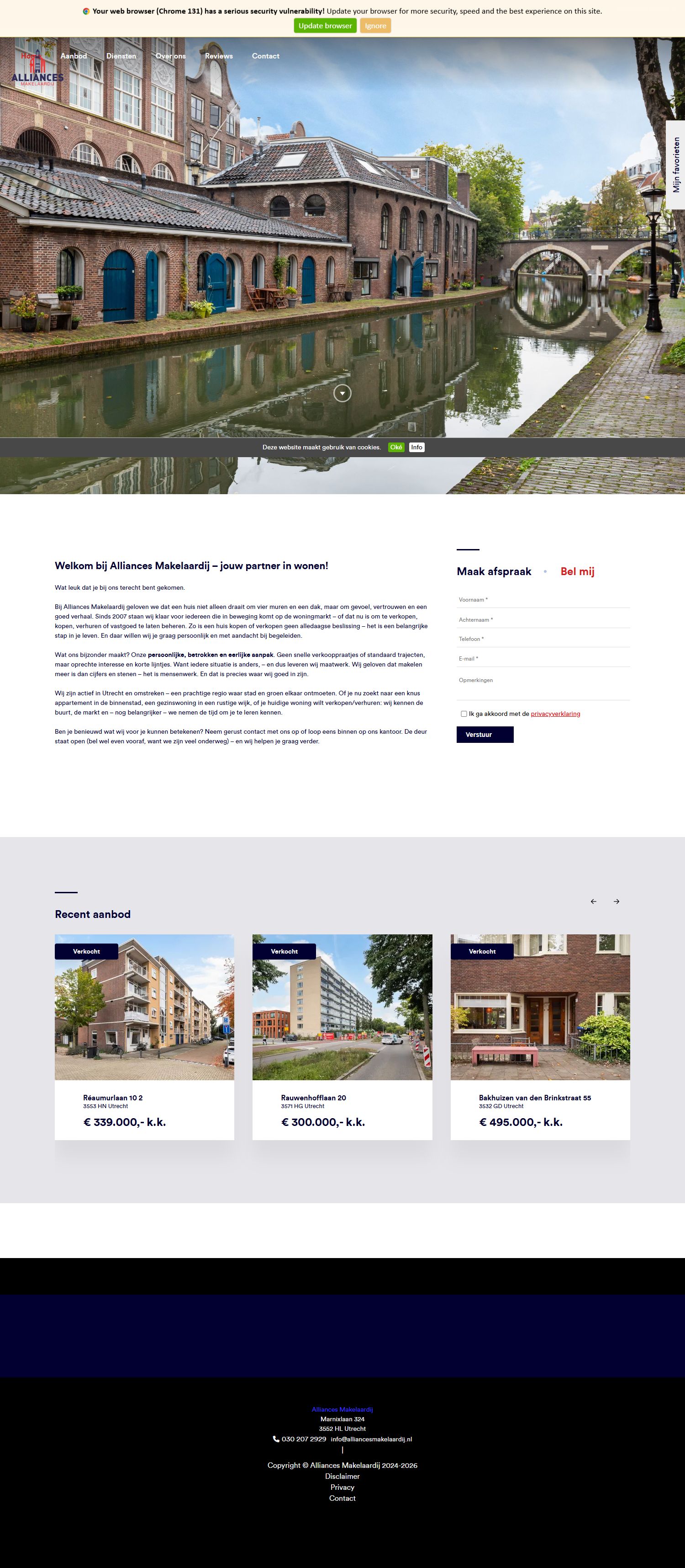 Foto del despacho Alliances Makelaardij