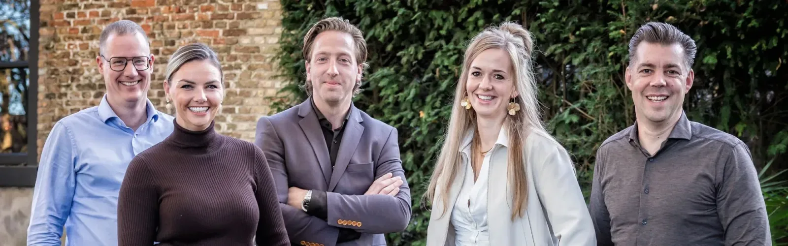 Team foto van Allround Makelaardij Waalwijk