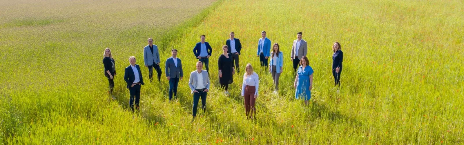 Team foto van Alpina Doetinchem (Voorheen Heilbron Makelaardij)