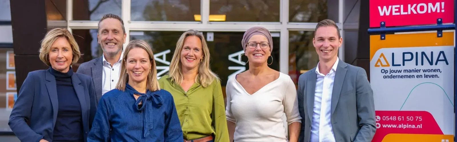 Team photo of Alpina Nijverdal (voorheen Mulder Makelaardij)