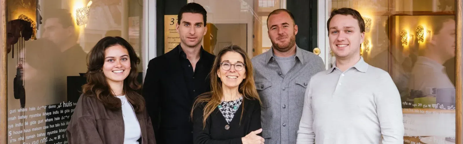 Team foto van Amstelhoven Makelaars