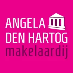 Logo Angela den Hartog makelaardij B.V.