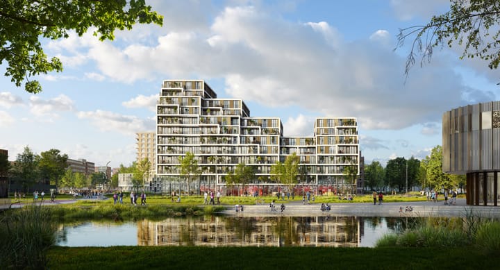 Anton de Komplein 105 in Amsterdam Foto