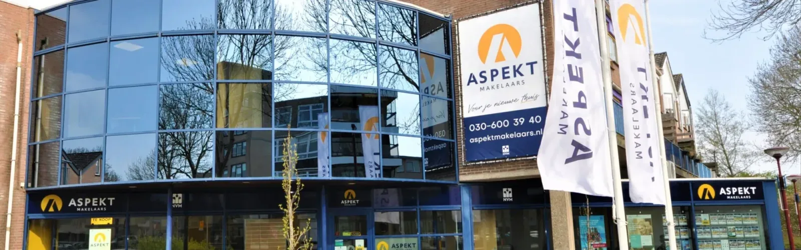 Team foto van Aspekt Makelaars