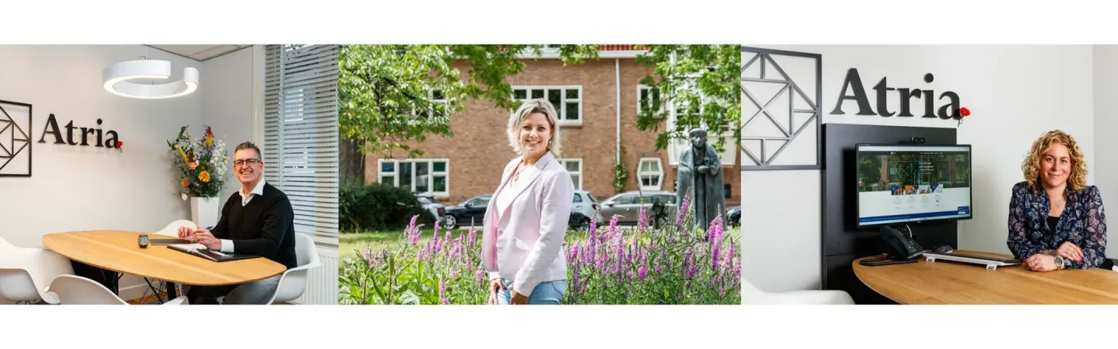Team foto van Atria Makelaardij