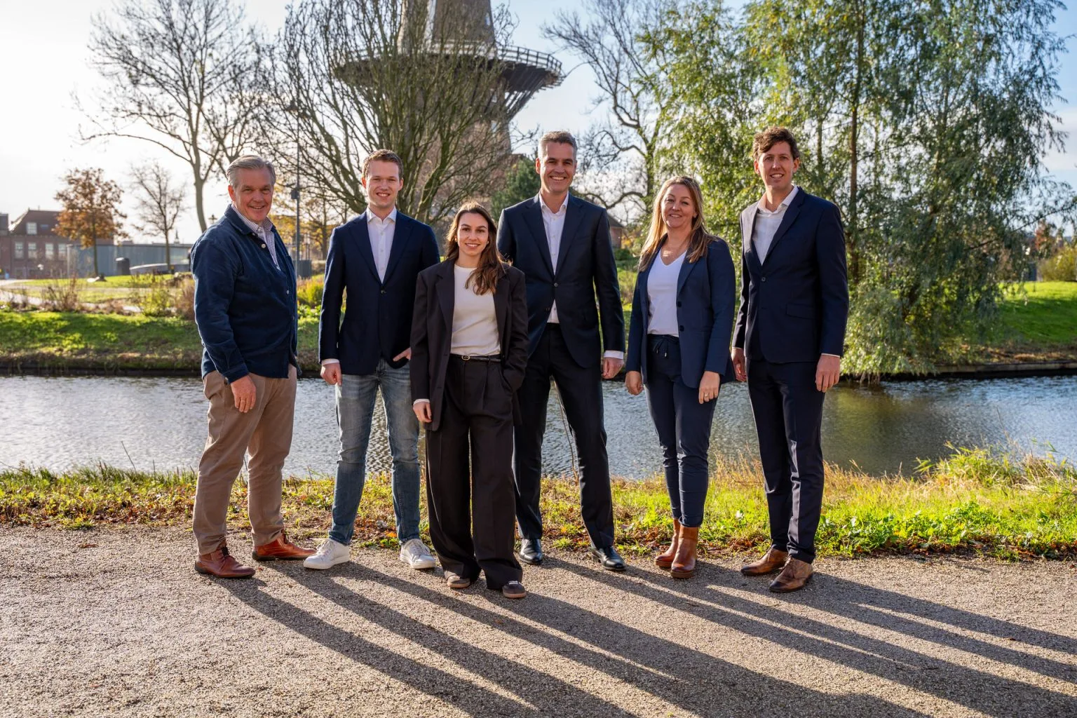 Team foto van Barnhoorn Bedrijfsmakelaardij B.V.