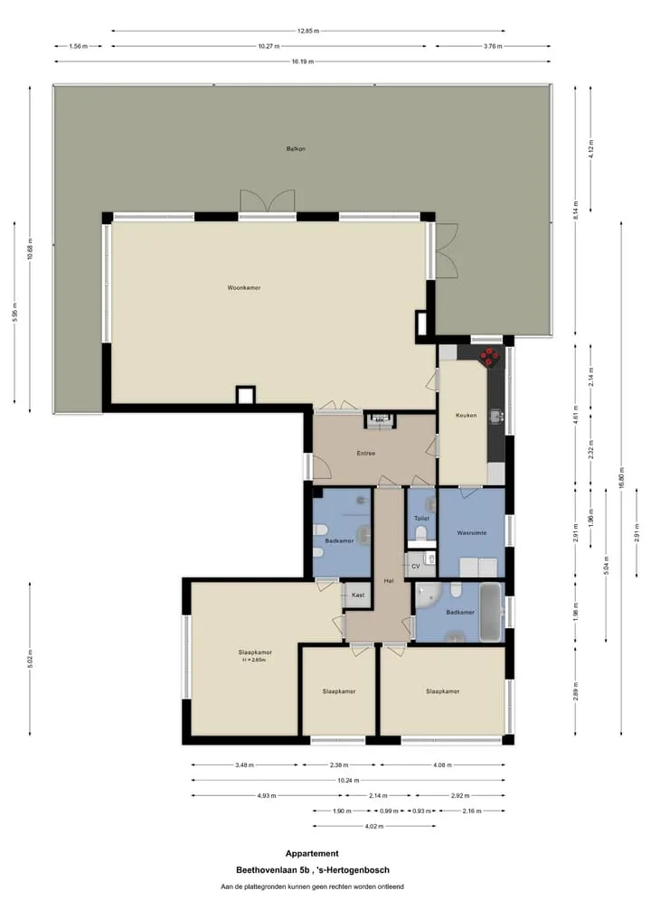 Beethovenlaan 5 B 's-Hertogenbosch thumbnail 44