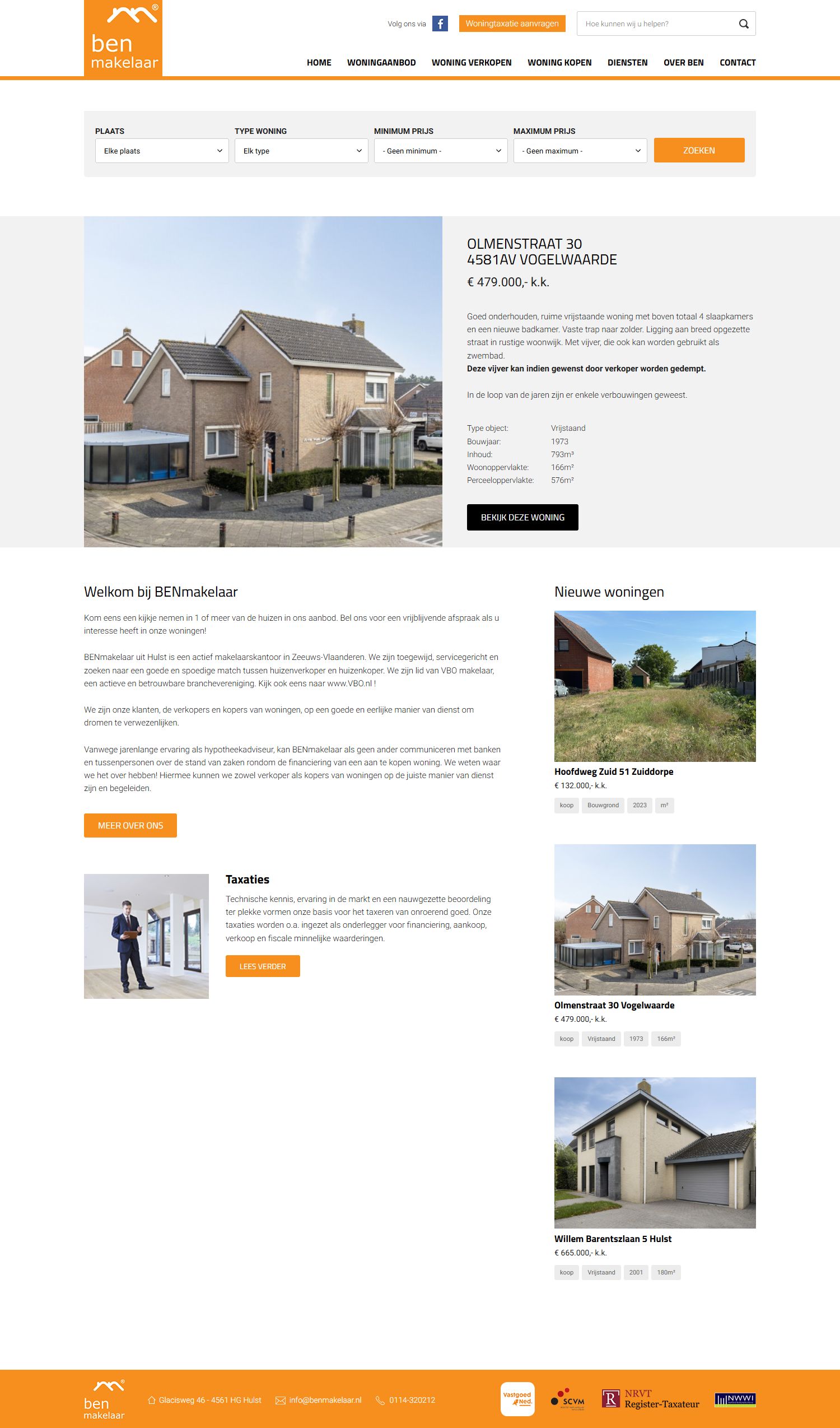 Photo du bureau de BENmakelaar