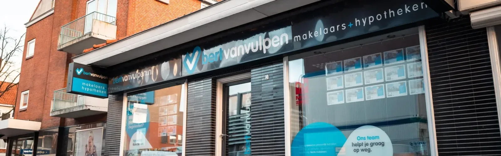 Team foto van Bert van Vulpen makelaars + hypotheken Amstelveen