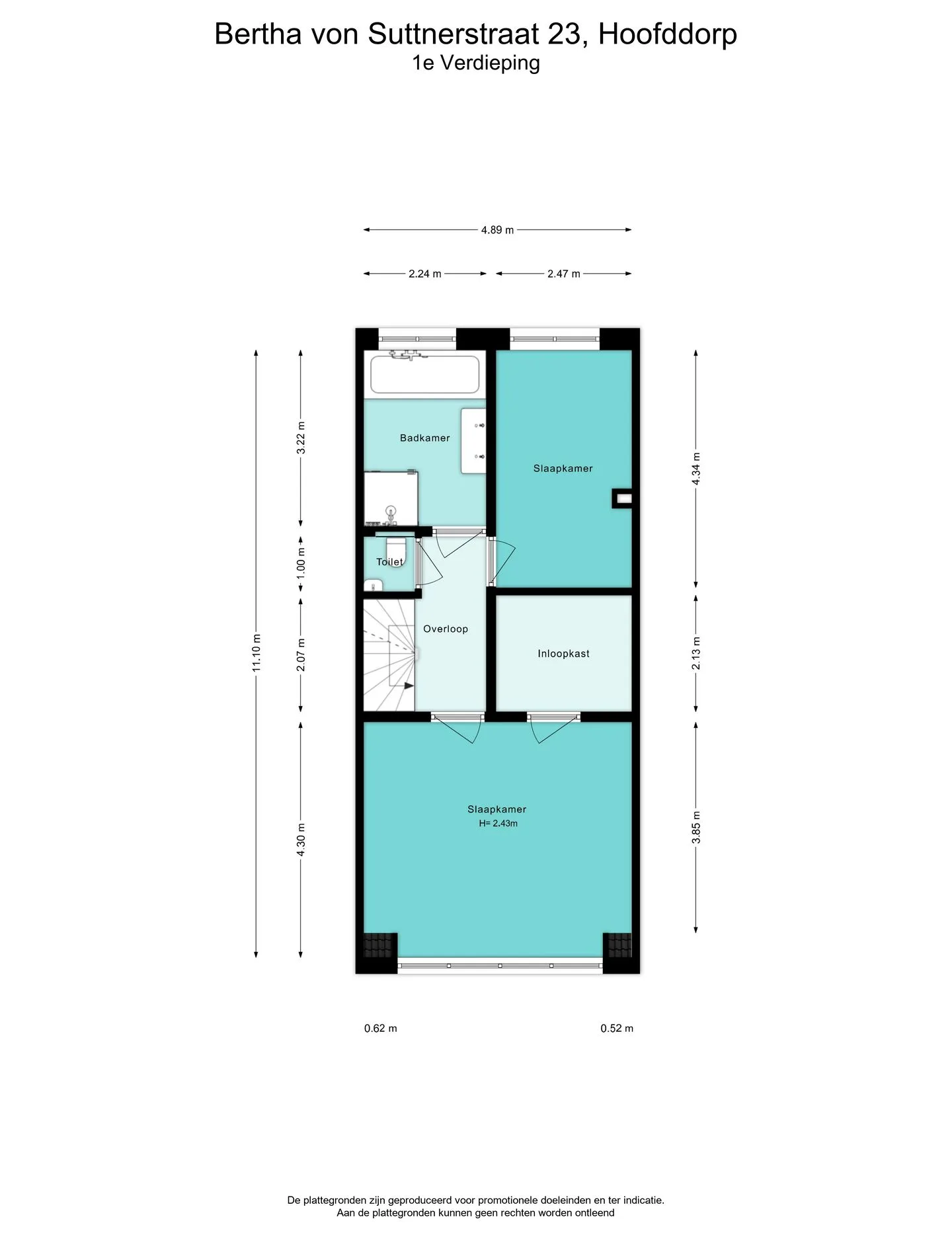 Bertha von Suttnerstraat 23 Hoofddorp thumbnail 51