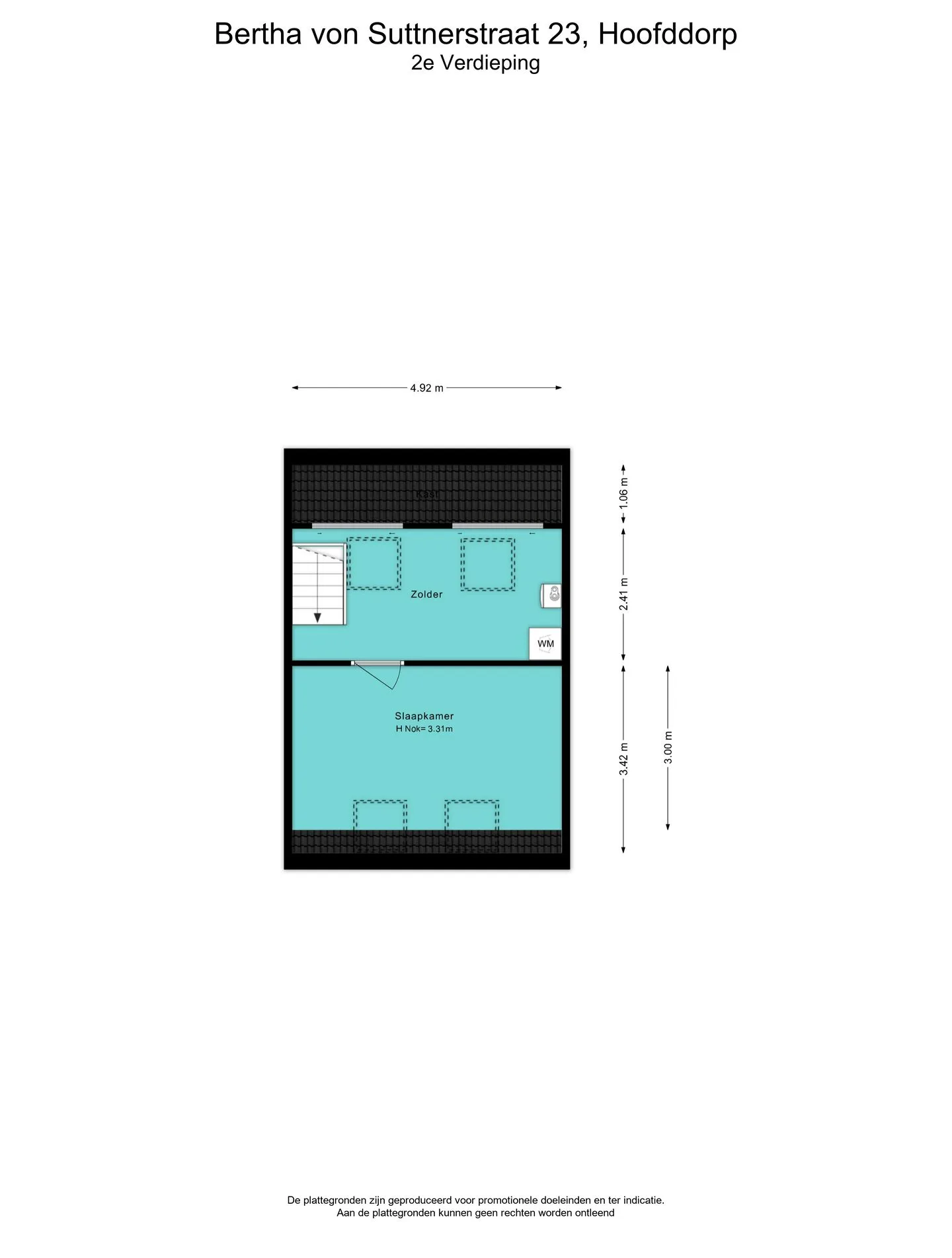 Bertha von Suttnerstraat 23 Hoofddorp thumbnail 52