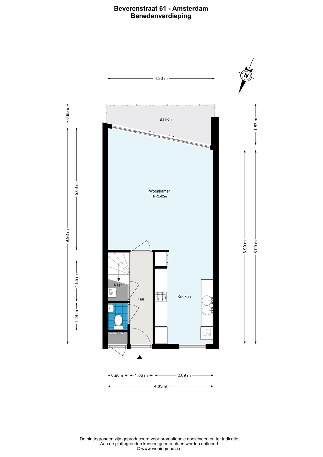 Beverenstraat 61 Amsterdam thumbnail 30