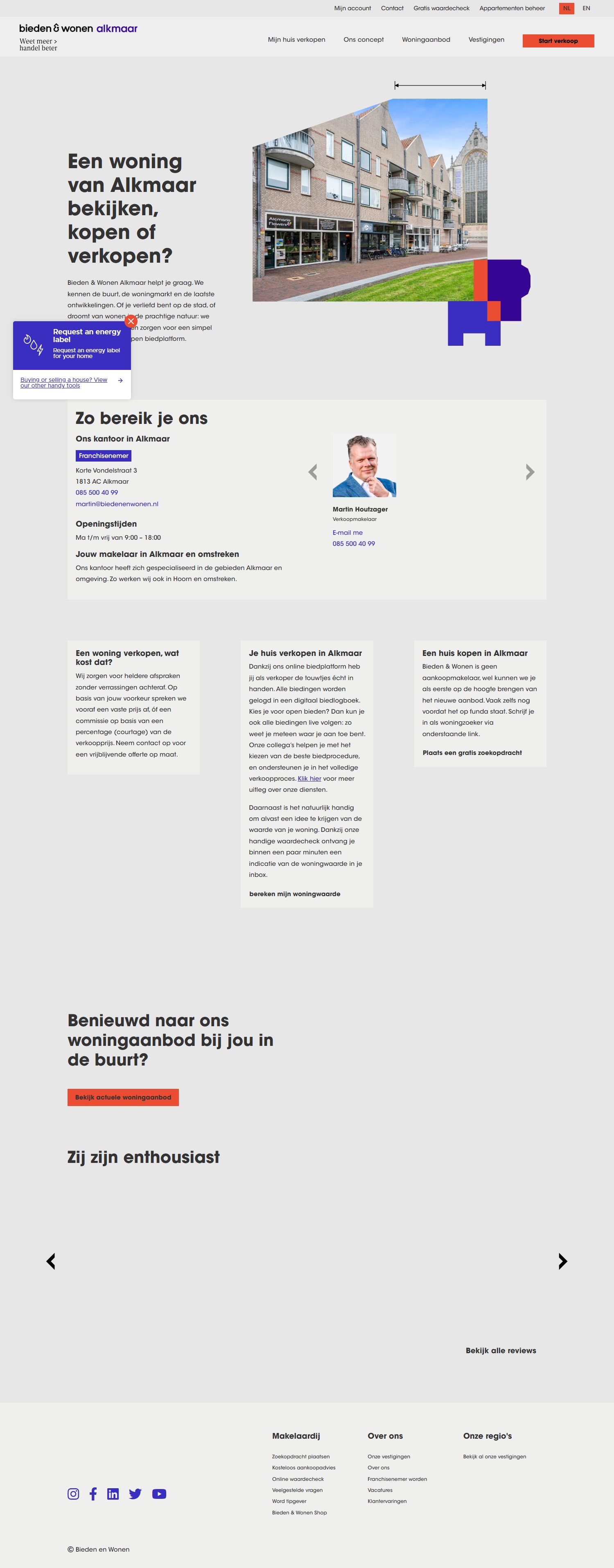 Foto del despacho Bieden & Wonen Alkmaar