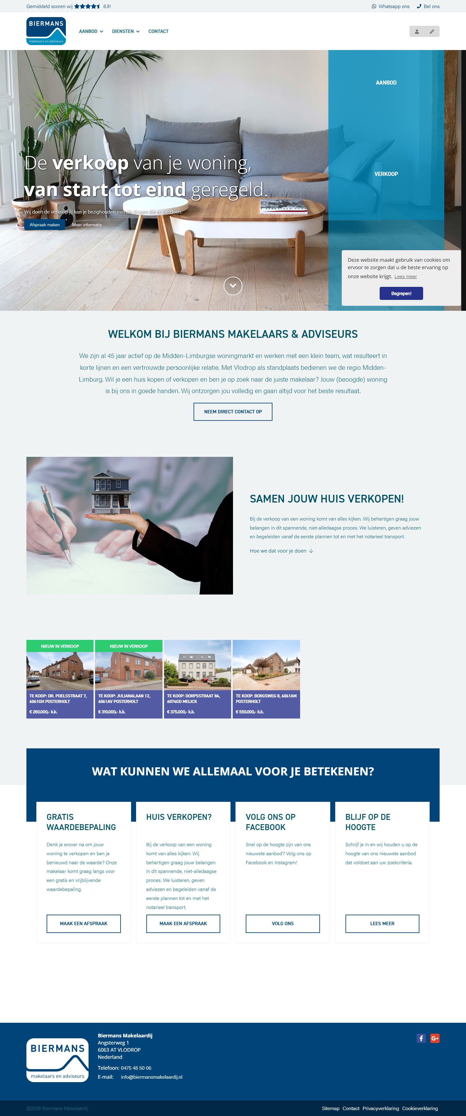 Foto del despacho Biermans Makelaardij BV