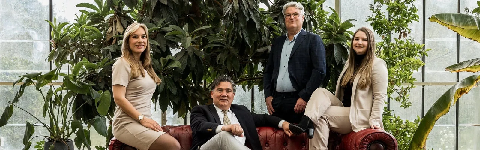 Team foto van Bieze Makelaars & Taxateurs