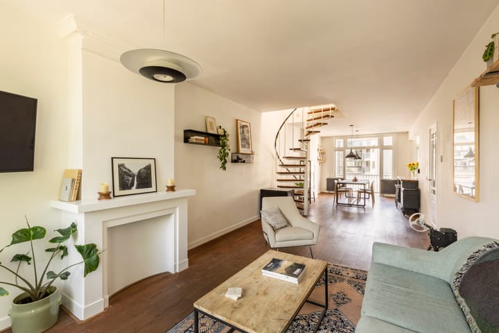 Bilderdijkstraat 72-3 in Amsterdam Foto