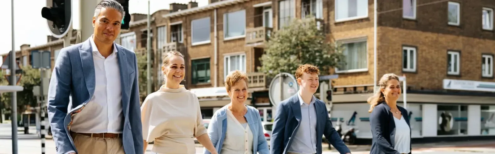 Team foto van Bliek Makelaars