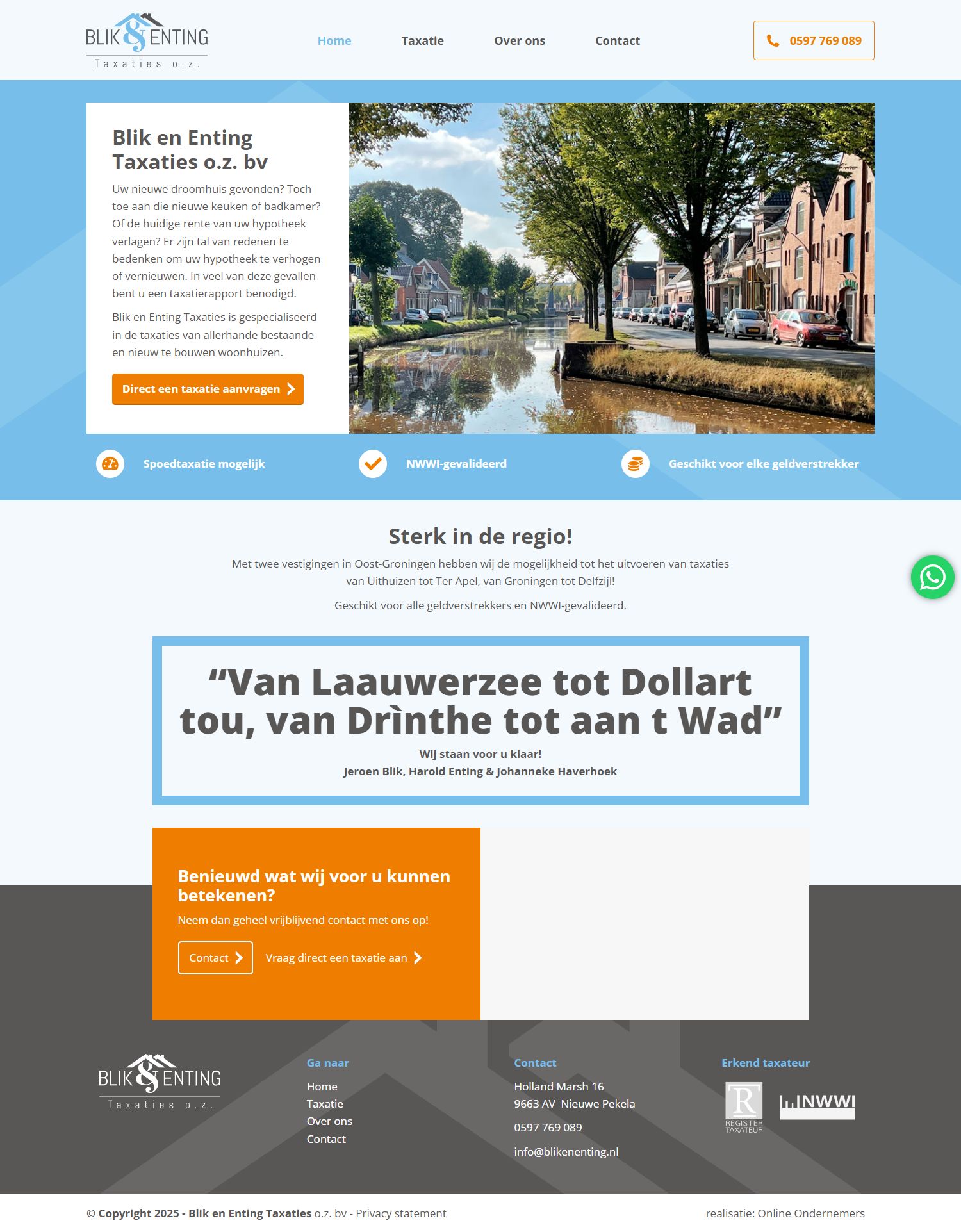 Office photo Blik en Enting Taxaties o.z. BV