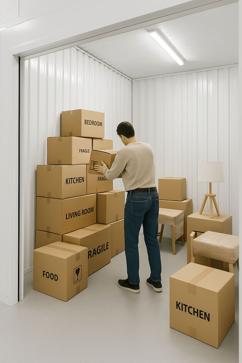 Image de l'article: Een opslagruimte maakt het verschil bij verhuizen