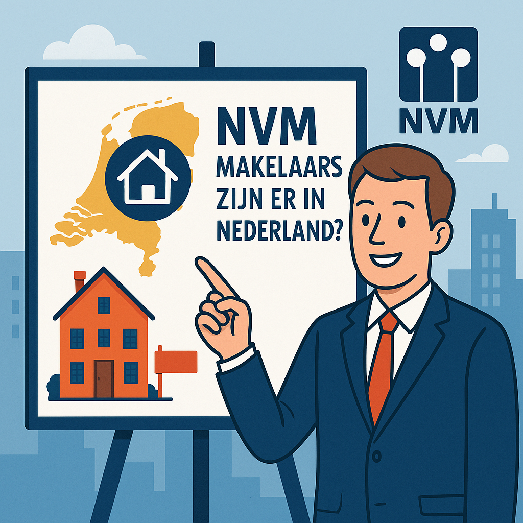 Artikelbild: Hoeveel NVM-makelaars zijn er in Nederland? (En hoe verhouden ze zich tot Vastgoed NL?)