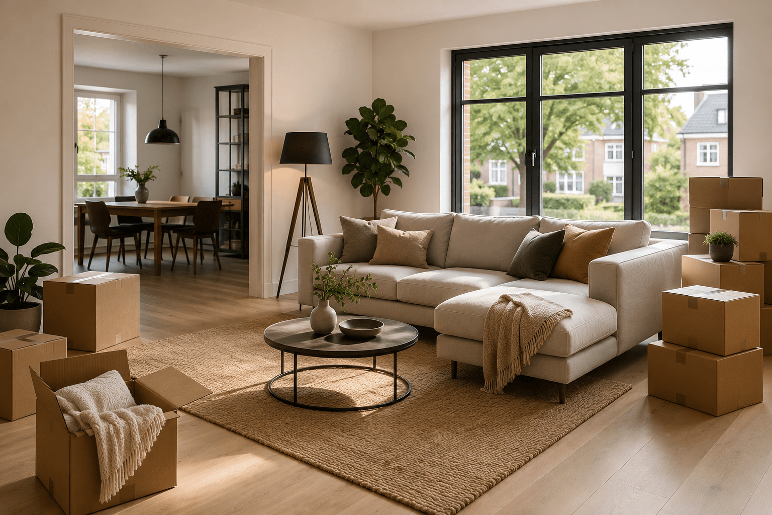 Uitgelichte afbeelding bij artikel: Na de sleuteloverdracht: hoe richt je een nieuw huis slim in?