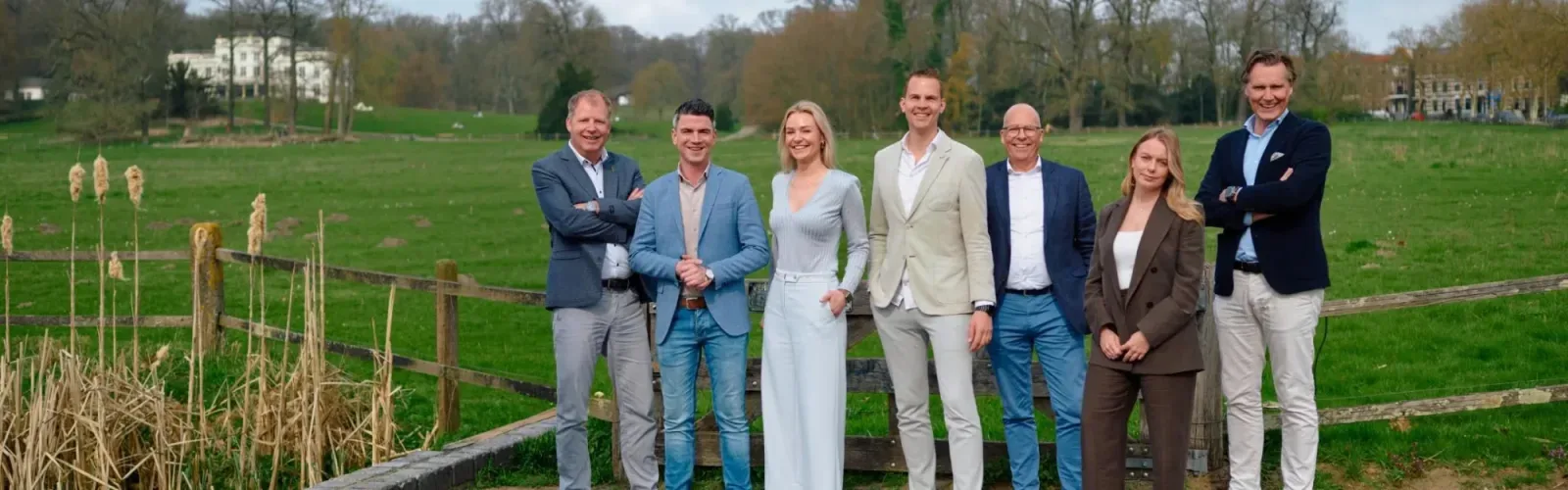 Team foto van BMV Makelaars