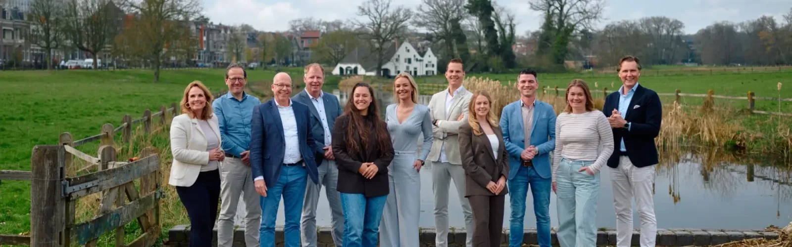 Team foto van BMV Makelaars
